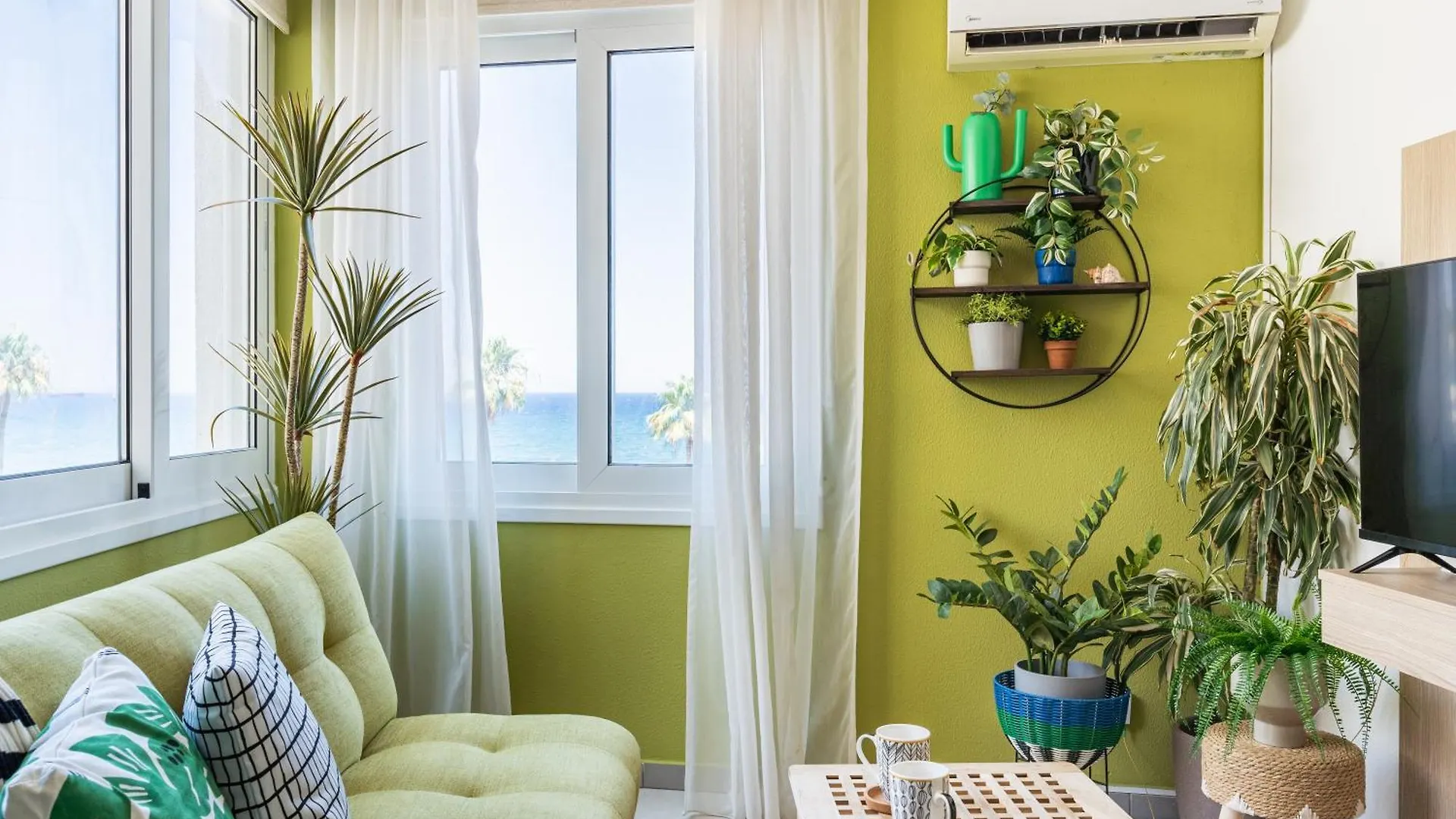 Appartement Whispering Palms 1-Br Apt By Finikoudes Beach Larnaca